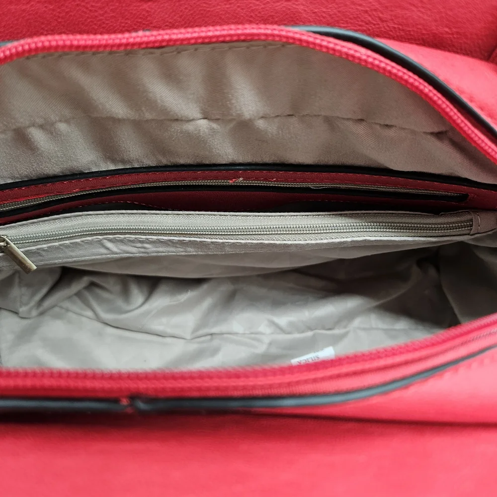 ◇◇ Alyssa Red Women's Satchel Handbag NWOT